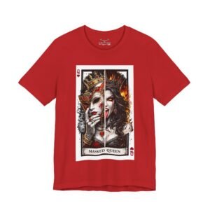 The Masked Queen Cotton Crew Tee - Image 45