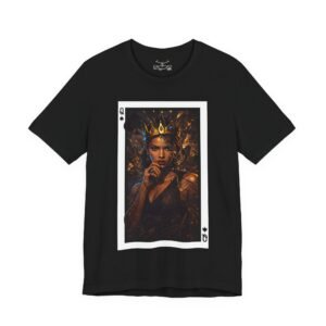 Broken Spade – Deck of Cards Graphic T-Shirt - Image 2