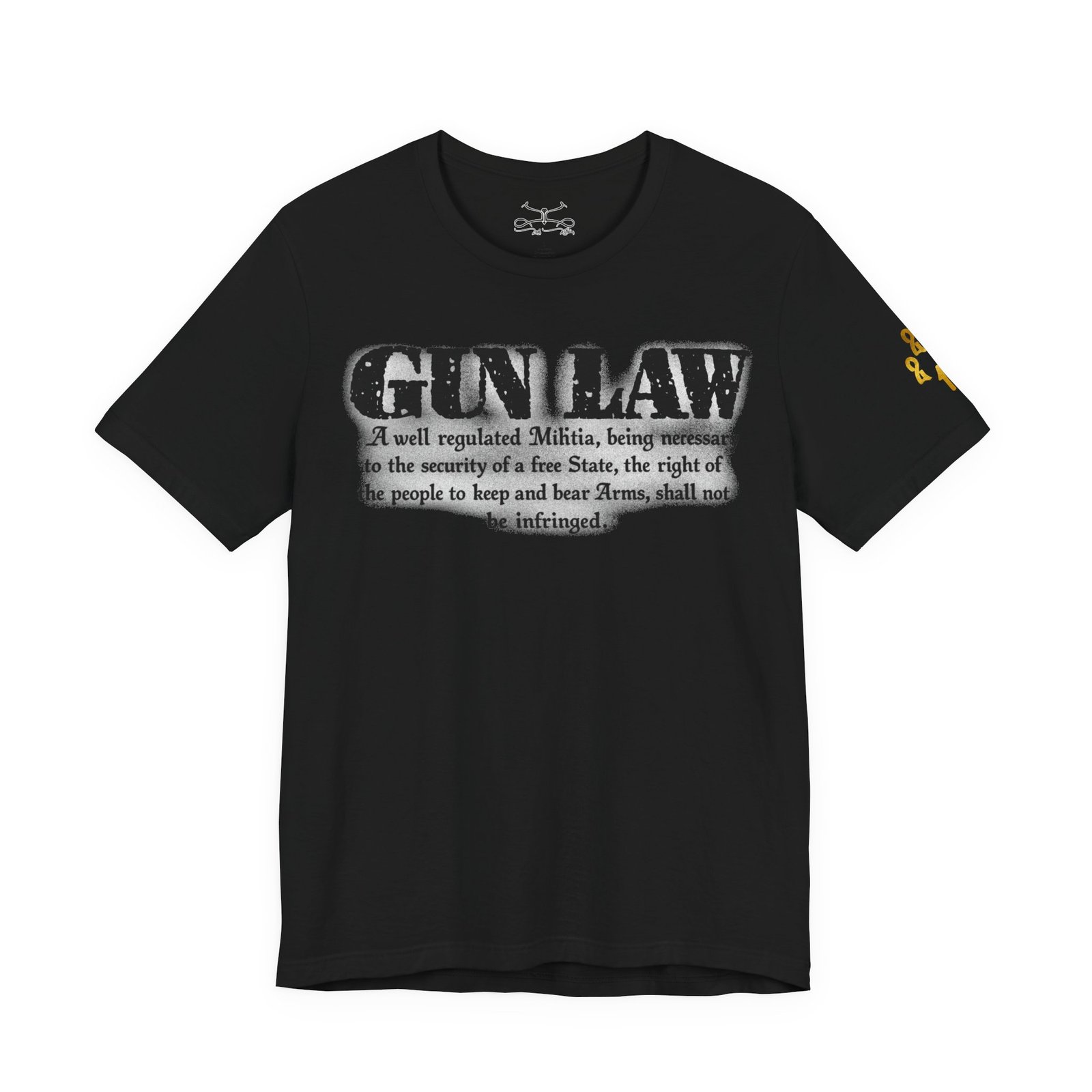 Gun Law Unisex Short Sleeve Tee - Image 2
