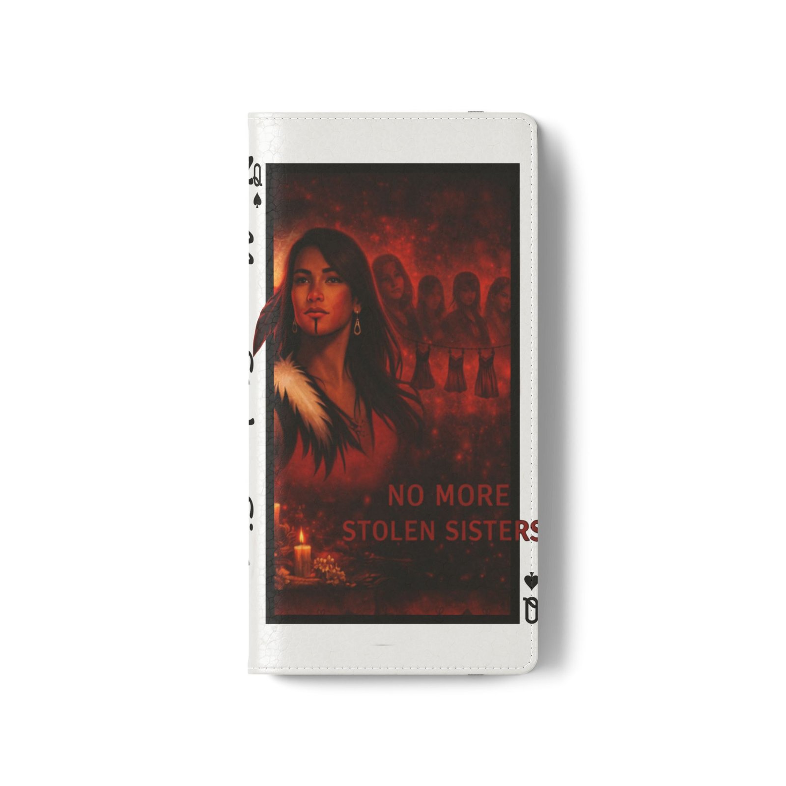 No More Stolen Sisters – Awareness Flip Wallet Phone Case | LordzKreationz - Image 23