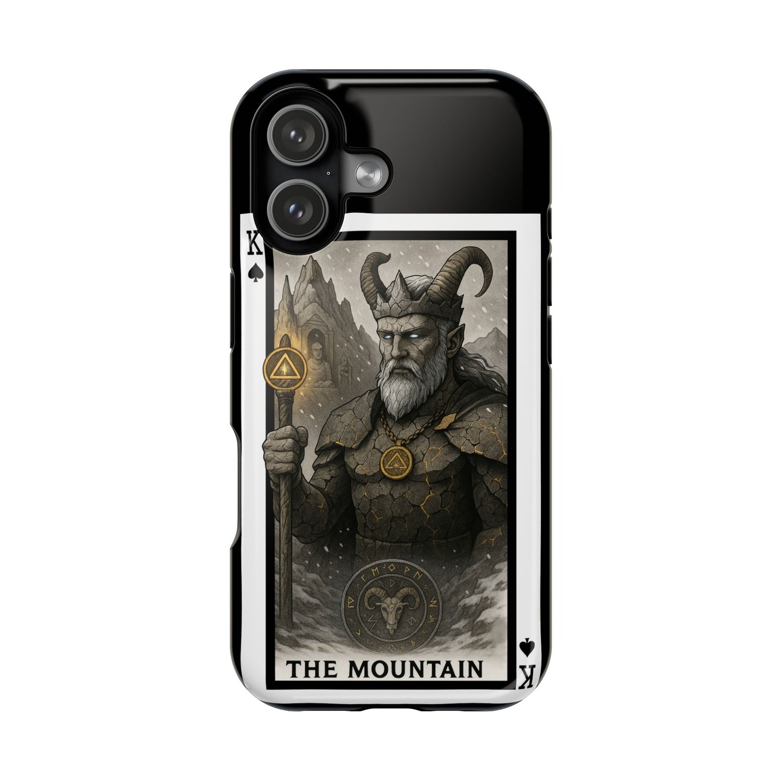 Capricorn – Deck of Spades – MagSafe® Protective Phone Case - Image 2