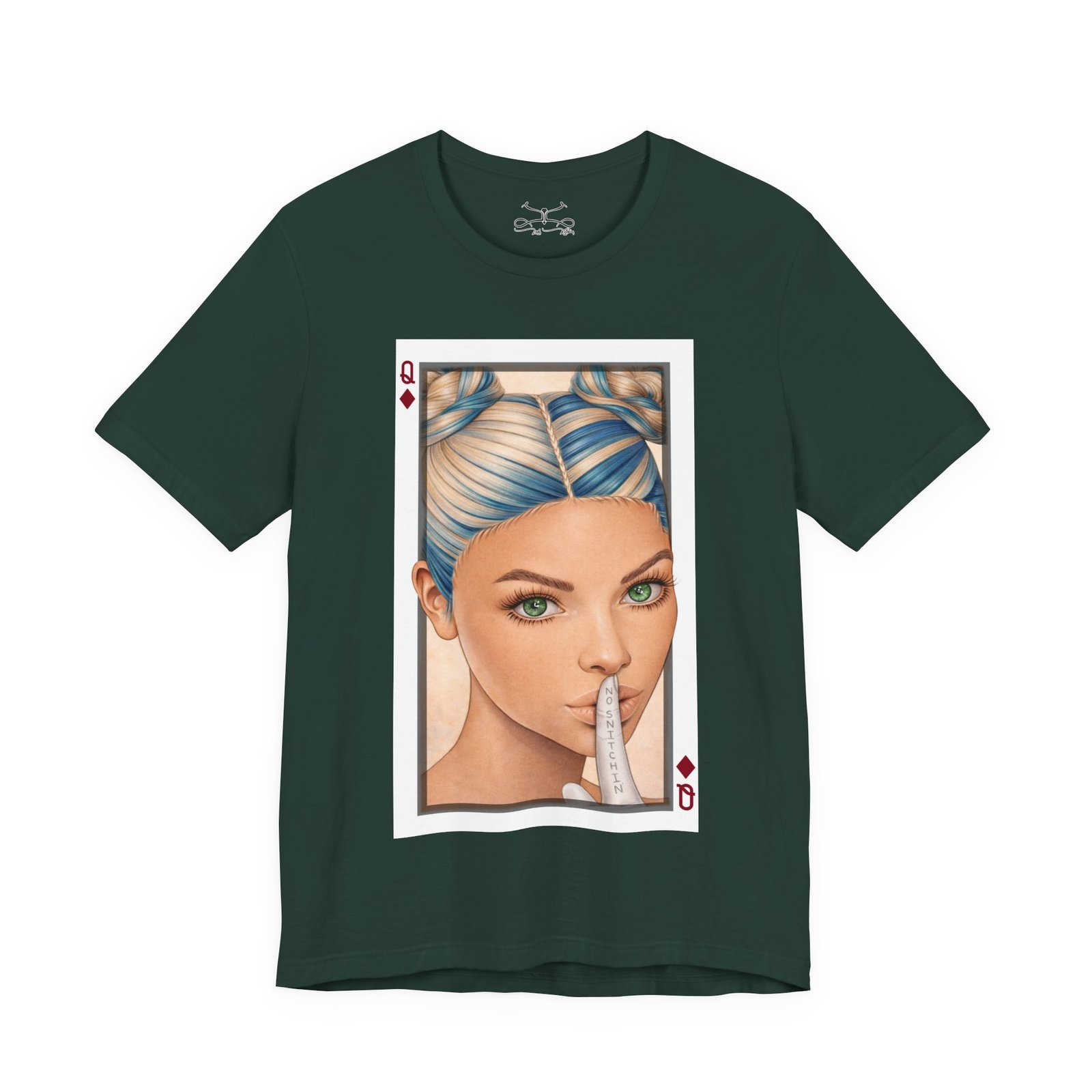 Speak no Evil Cotton Crew Tee - Image 21