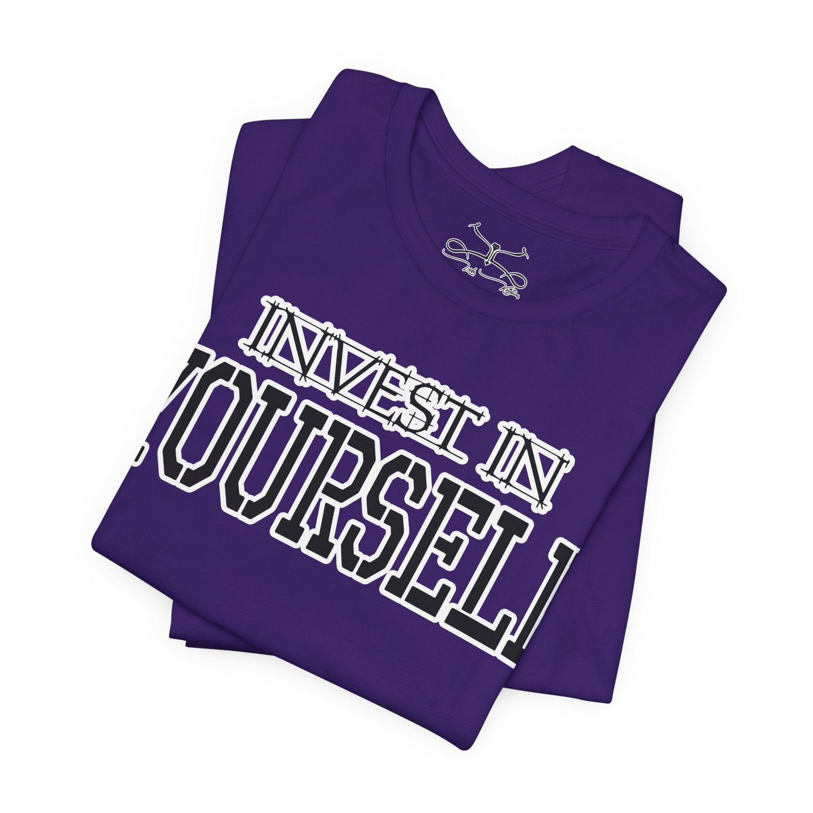 Invest In Your self Cotton Crew Tee - Image 39