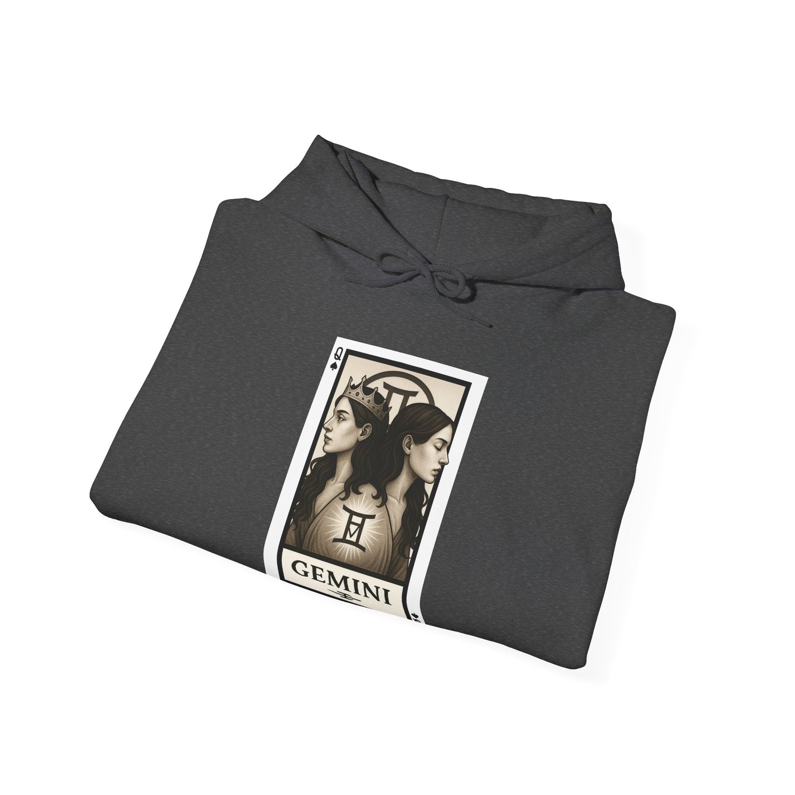 Gemini - The Mirror Unisex Heavy Blend™ Hooded Sweatshirt - Image 24