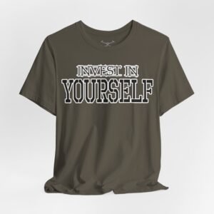 Invest In Your self Cotton Crew Tee - Image 20