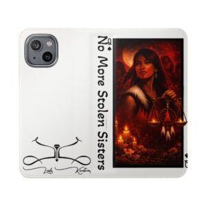 No More Stolen Sisters – Awareness Flip Wallet Phone Case | LordzKreationz - Image 57