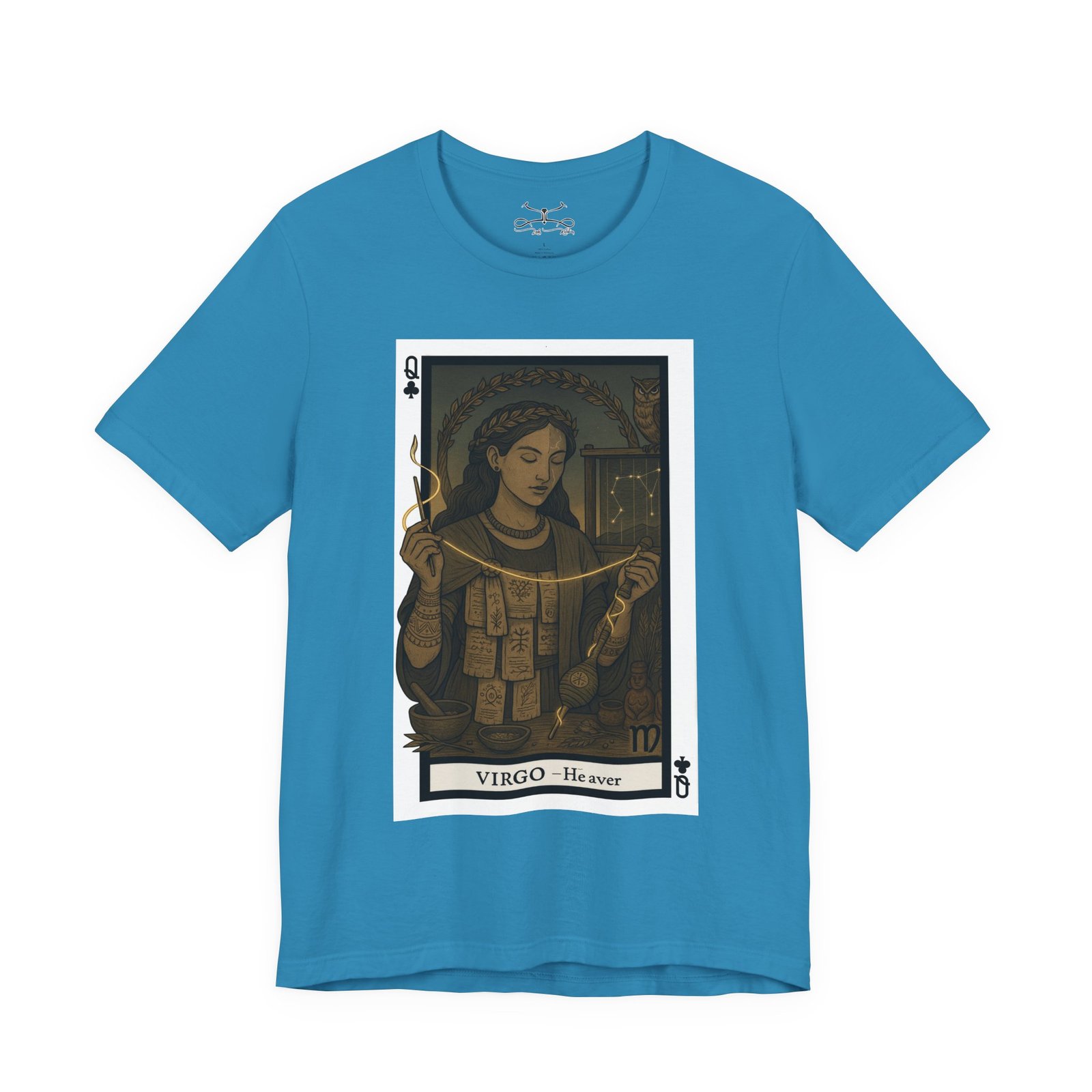 Virgo Cotton Crew Tee - Image 21