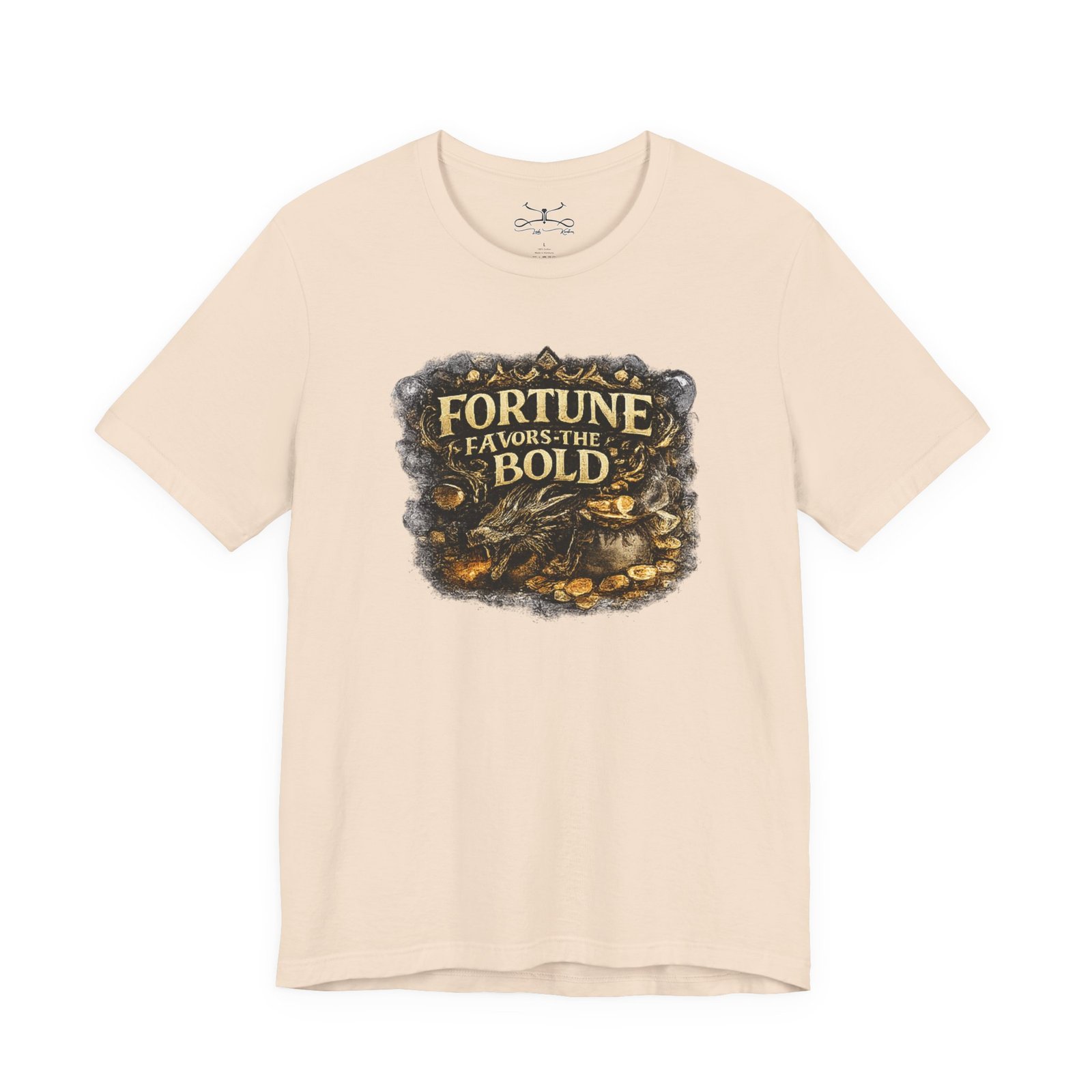 Fortune Favors the Bold T-Shirt - Image 9