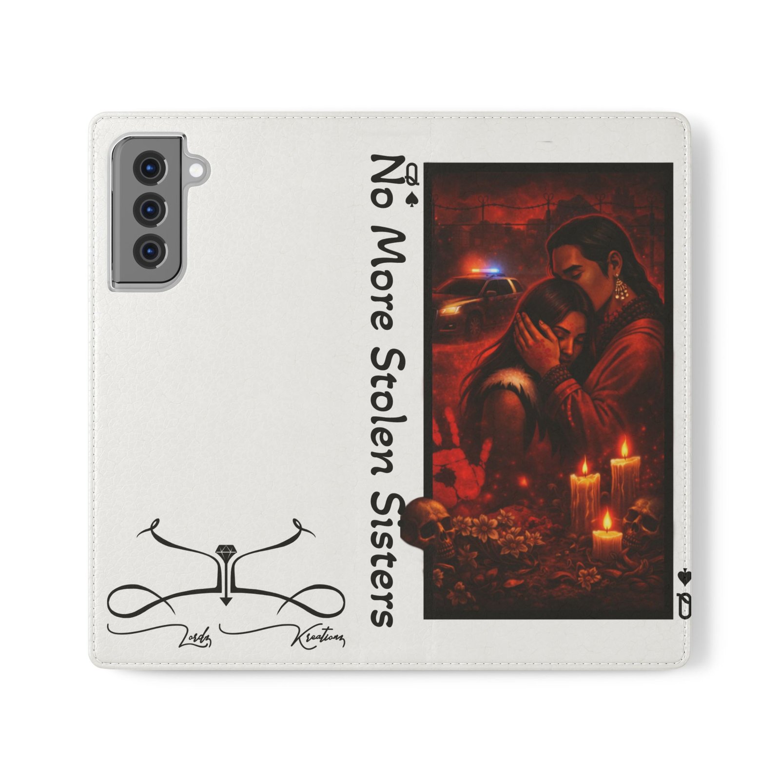 No More Stolen Sisters – Awareness Flip Wallet Phone Case | LordzKreationz - Image 17
