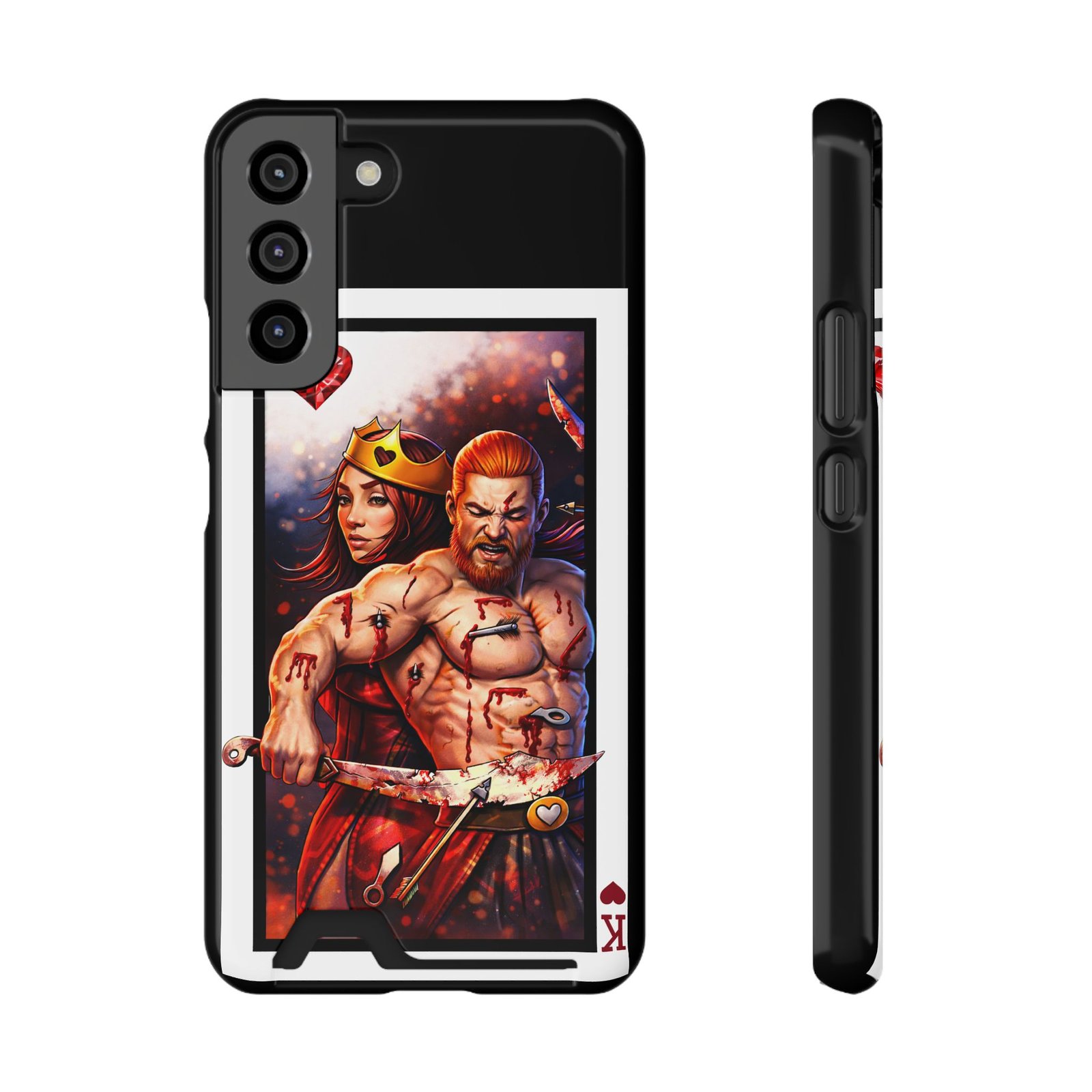 Got Chu – Deck of Hearts Slim Card Holder Phone Case | LordzKreationz - Image 9