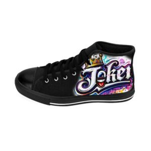 Joker Graffiti Men's High-top Sneakers - Image 4