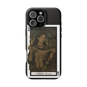 Virgo – Deck of Clubs – MagSafe® Protective Phone Case - Image 56
