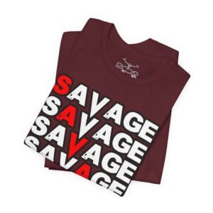 Savage Age Unisex Short Sleeve Tee - Image 47