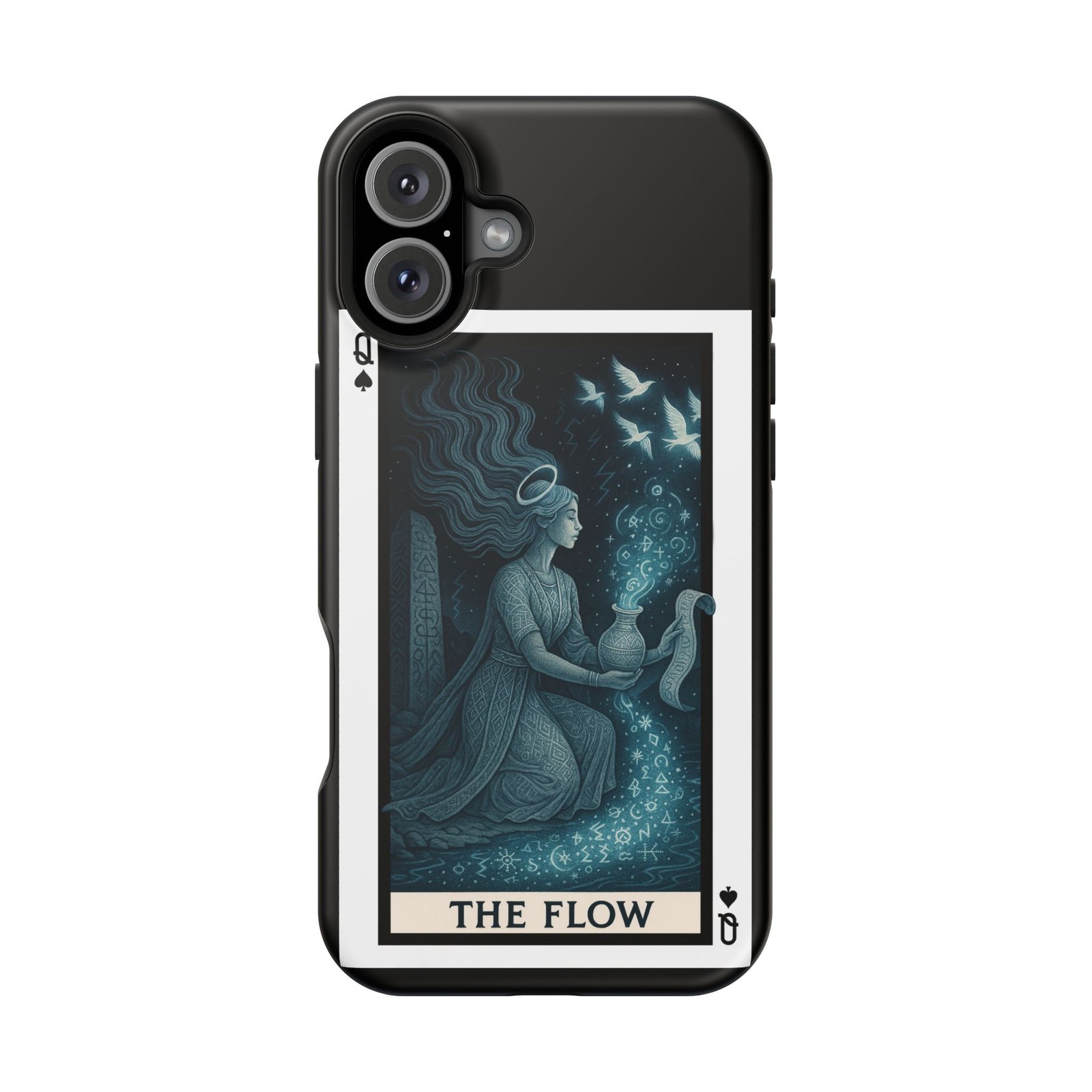 Aquarius – Deck of Spades – MagSafe® Protective Phone Case - Image 40