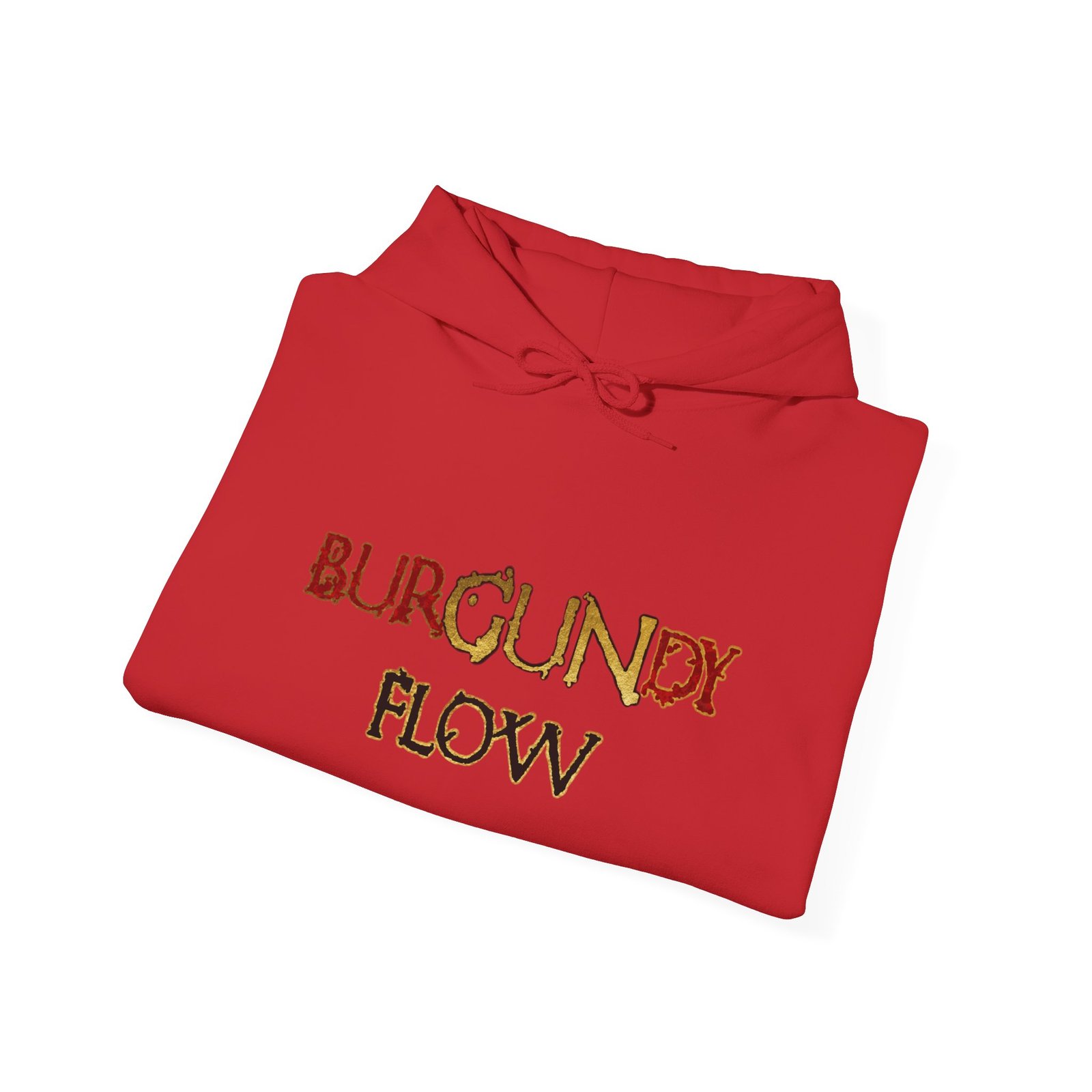 BurGUNdy Flow Unisex Heavy Blend™ Hooded Sweatshirt - Image 44
