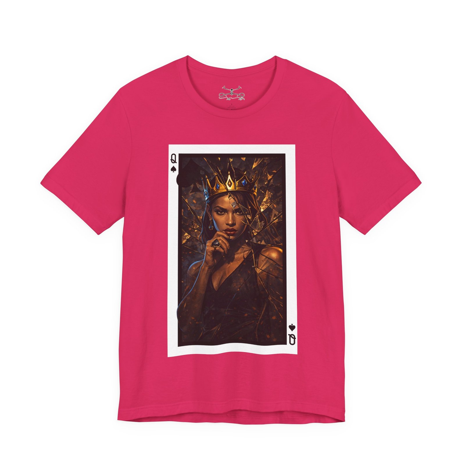 Broken Spade – Deck of Cards Graphic T-Shirt - Image 37