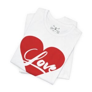 Amor Unisex Jersey Short Sleeve Tee - Image 7