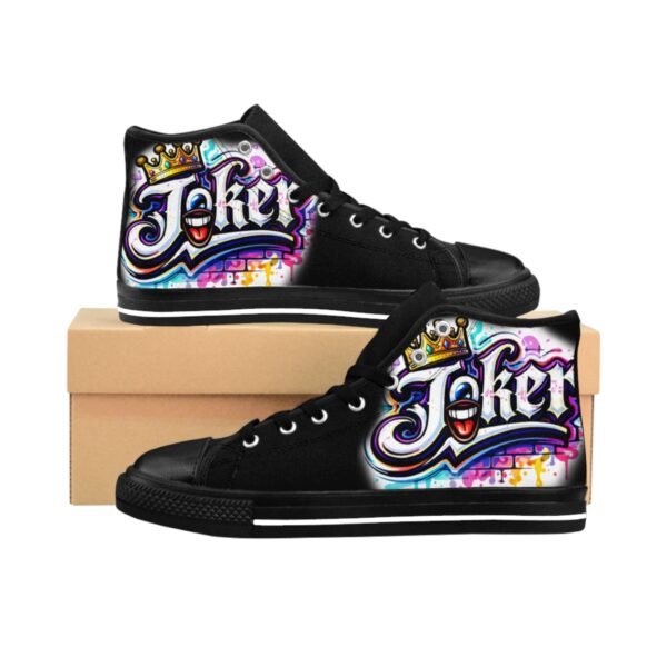 Joker Graffiti Women's High-top Sneakers