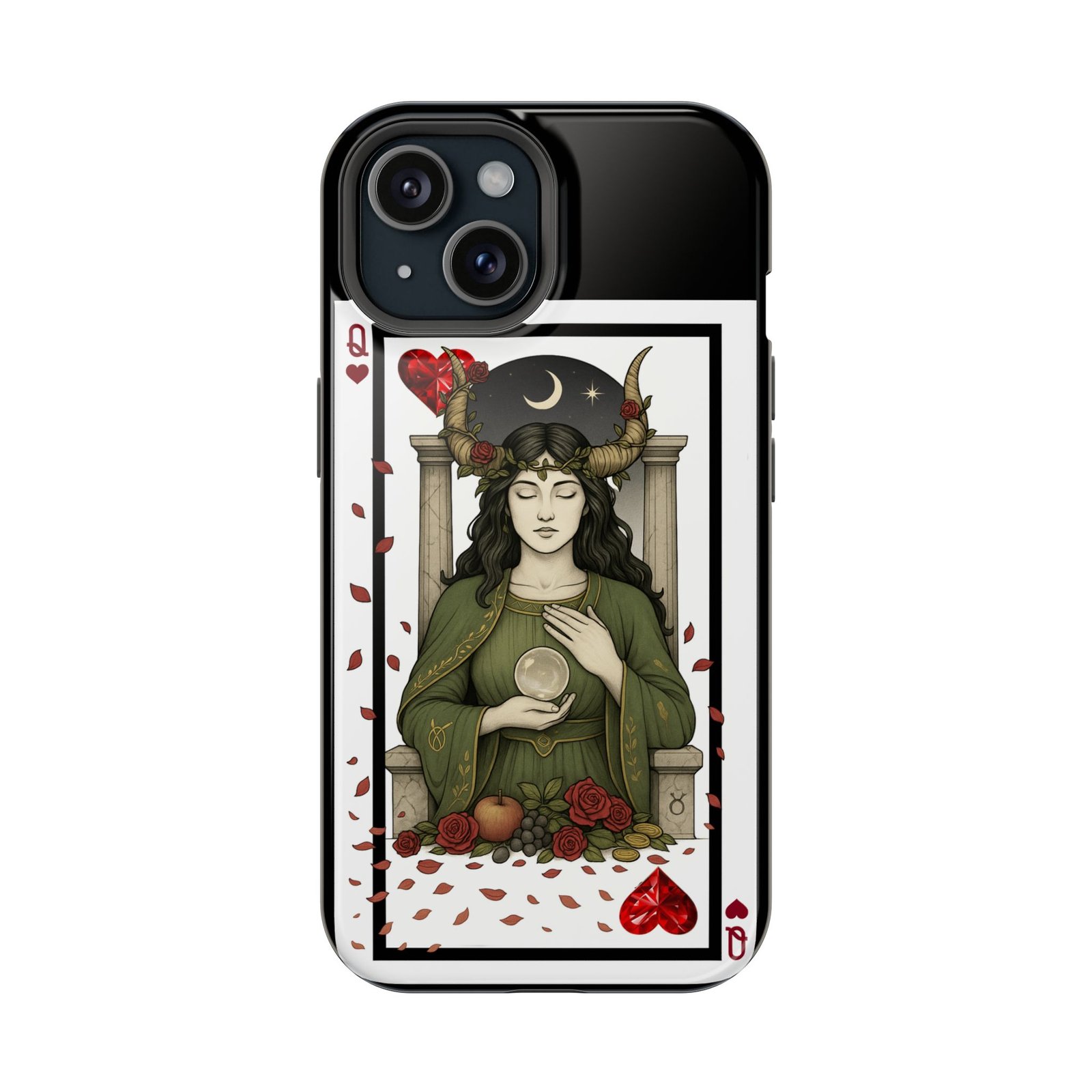 Taurus – Deck of Hearts – MagSafe® Protective Phone Case - Image 4