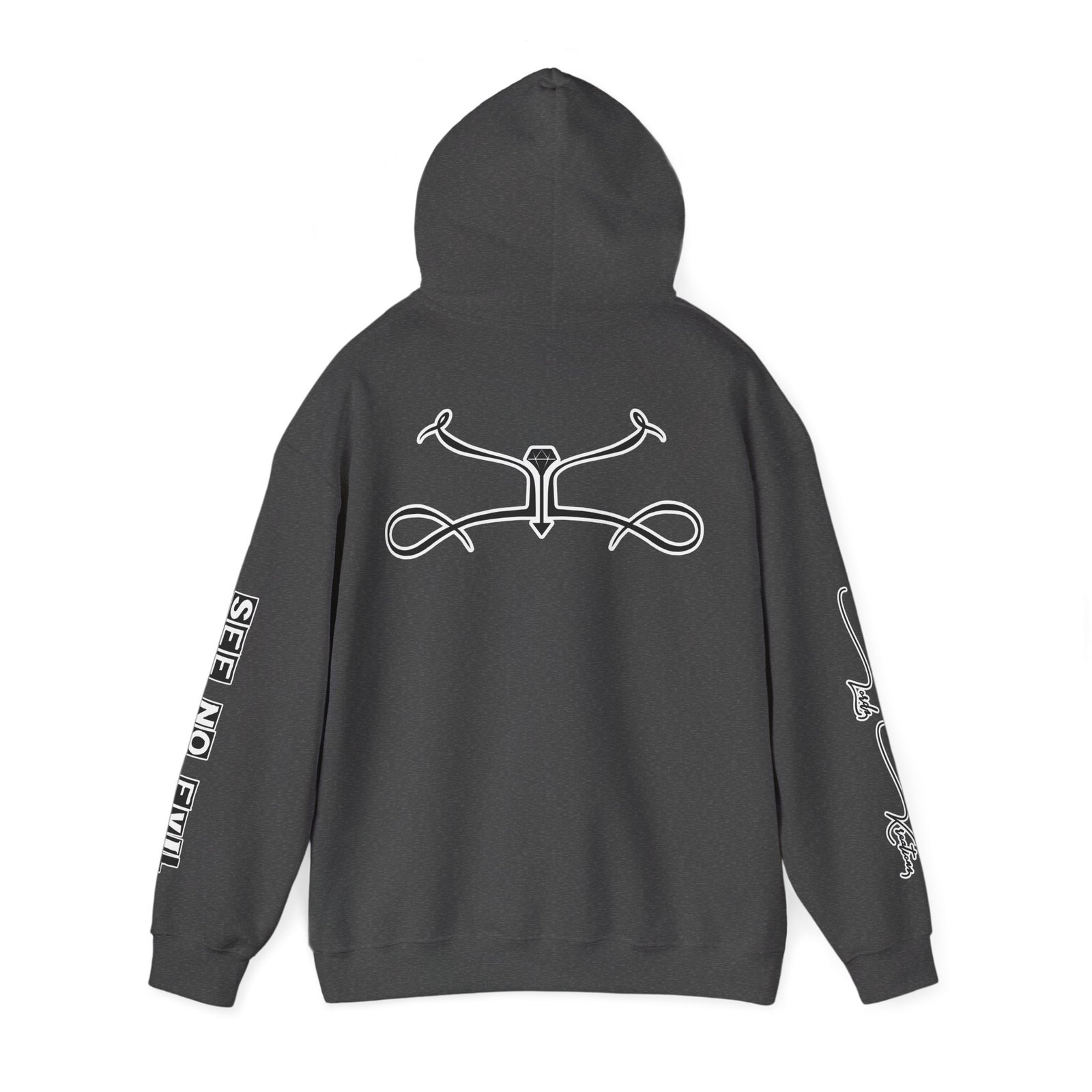 See No Evil Unisex Heavy Blend™ Hooded Sweatshirt - Image 35