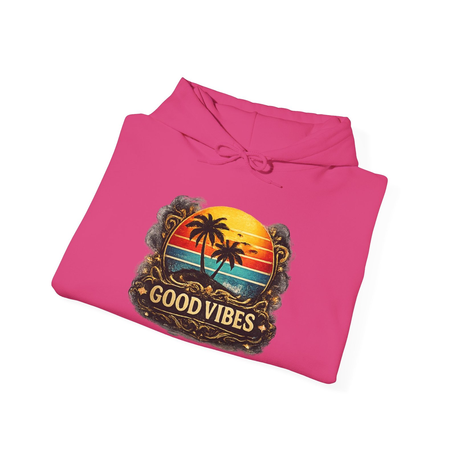 Good Vibes Unisex Heavy Blend™ Hooded Sweatshirt - Image 40