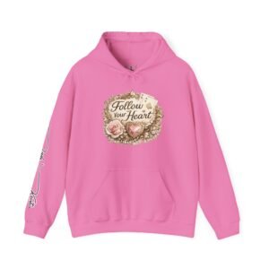 Follow Your Heart Unisex Heavy Blend™ Hooded Sweatshirt - Image 33