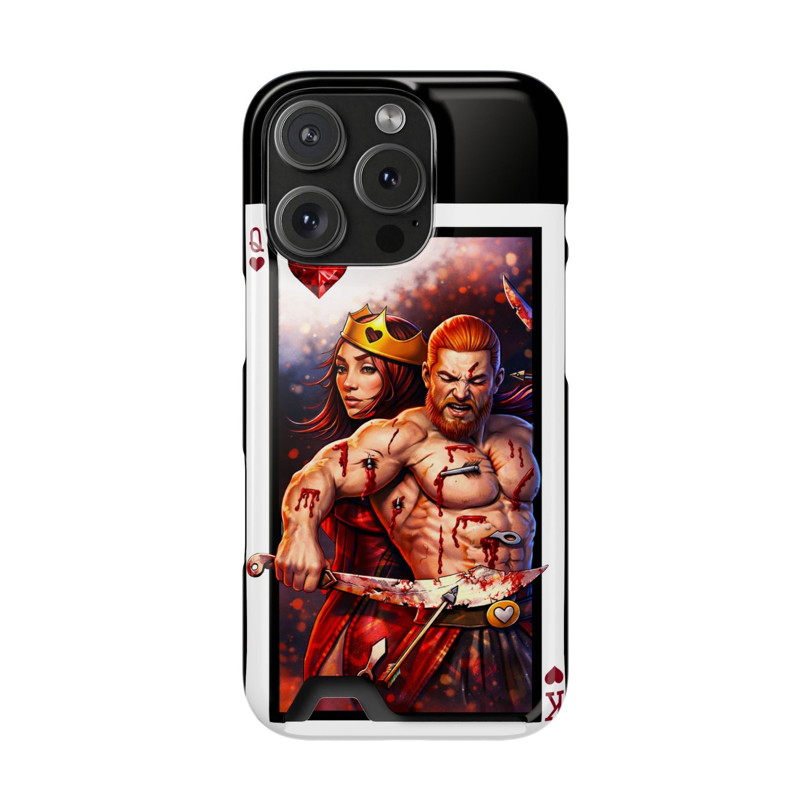 Got Chu – Deck of Hearts Slim Card Holder Phone Case | LordzKreationz - Image 151