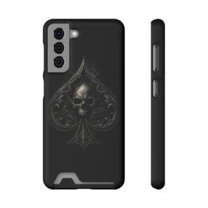 Spade – Deck of Cards Slim Card Holder Phone Case | LordzKreationz - Image 30