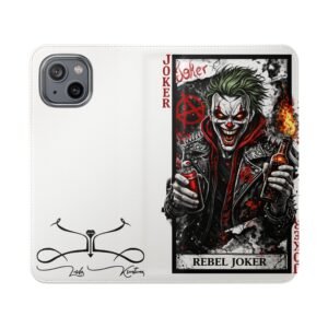 Rebel Joker – Deck of Cards Flip Wallet Phone Case | LordzKreationz - Image 57
