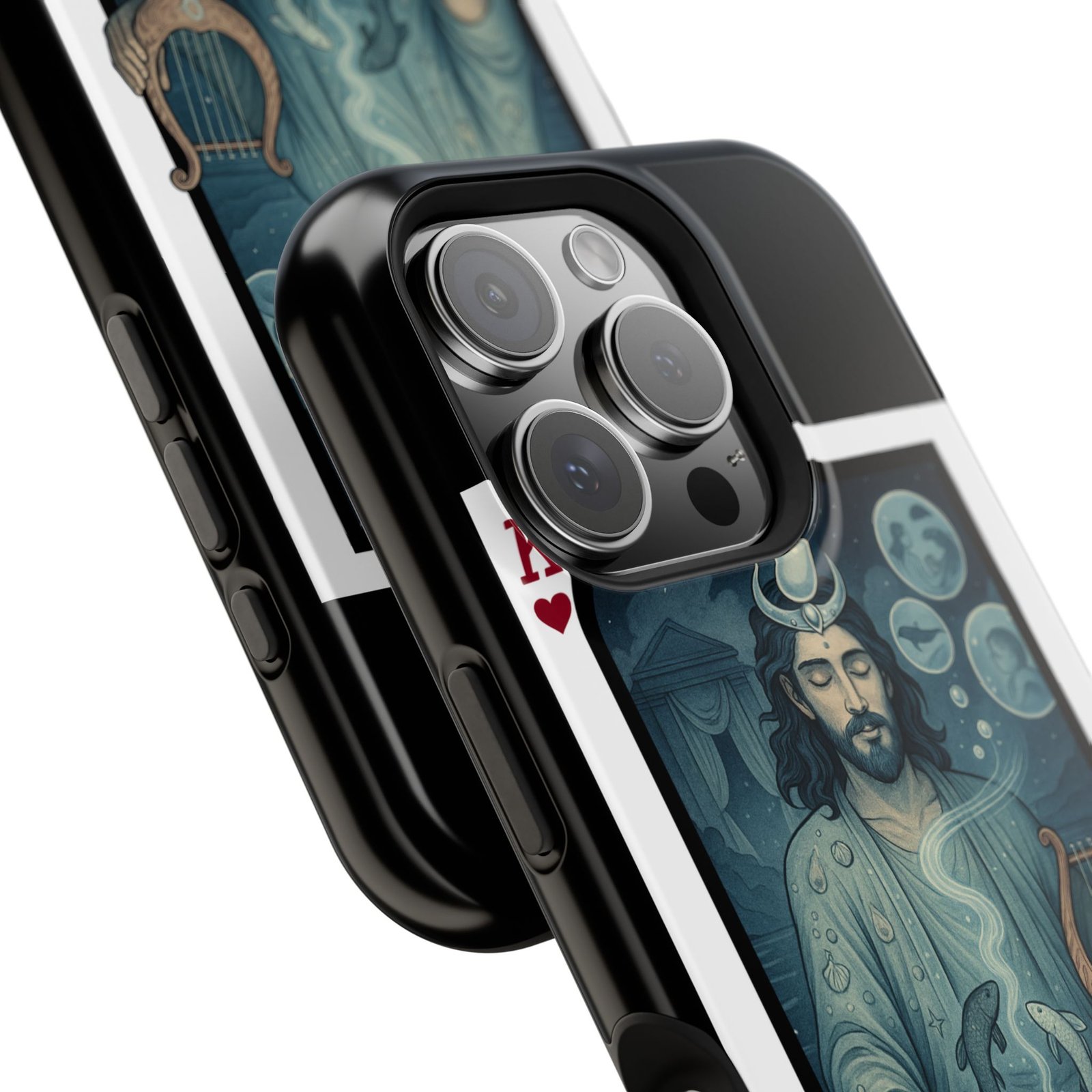 Pisces – Deck of Hearts – MagSafe® Protective Phone Case - Image 46