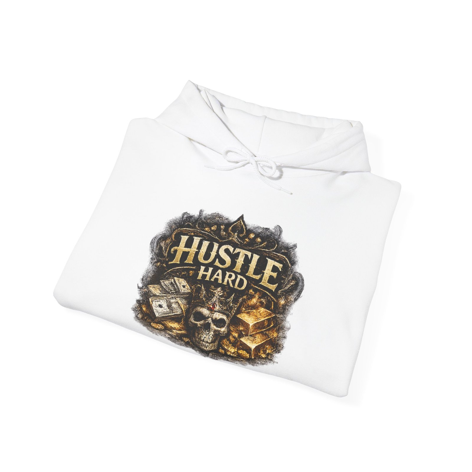 Hustle Hard Unisex Heavy Blend™ Hooded Sweatshirt - Image 4
