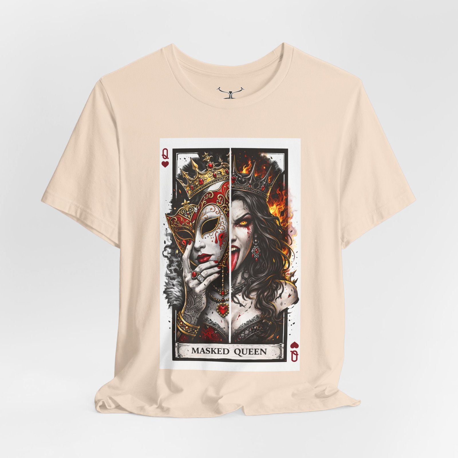 The Masked Queen Cotton Crew Tee - Image 12