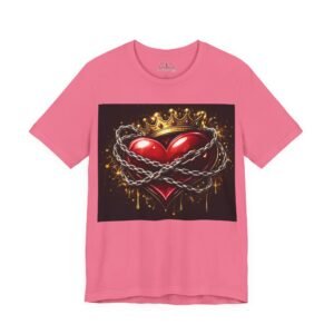 Hearts Unisex Jersey Short Sleeve Tee - Image 37