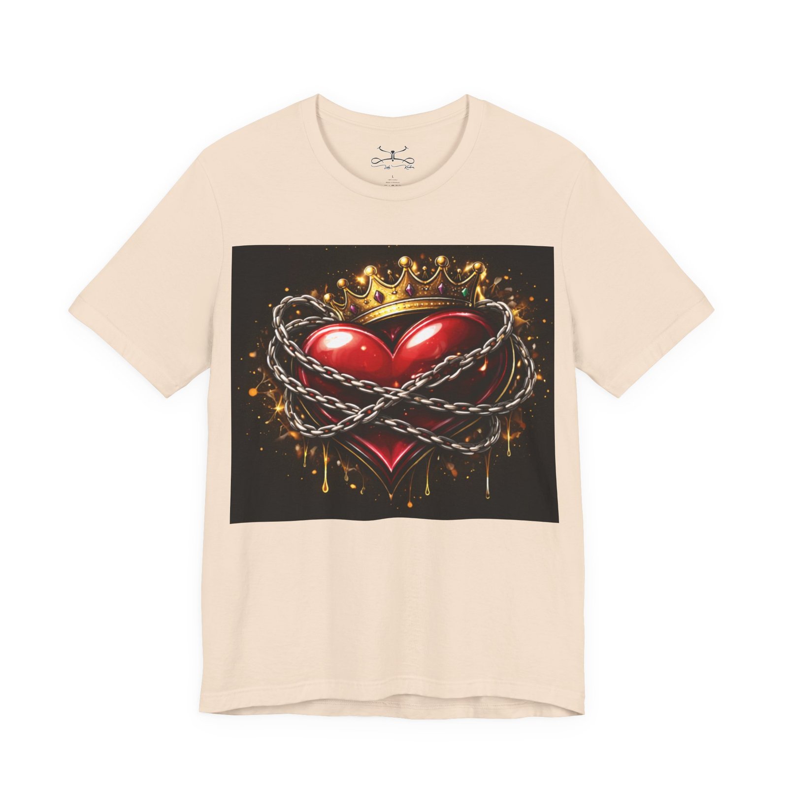 Hearts Unisex Jersey Short Sleeve Tee - Image 9