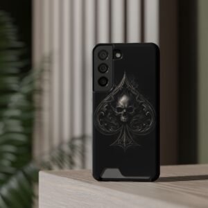 Spade – Deck of Cards Slim Card Holder Phone Case | LordzKreationz - Image 5