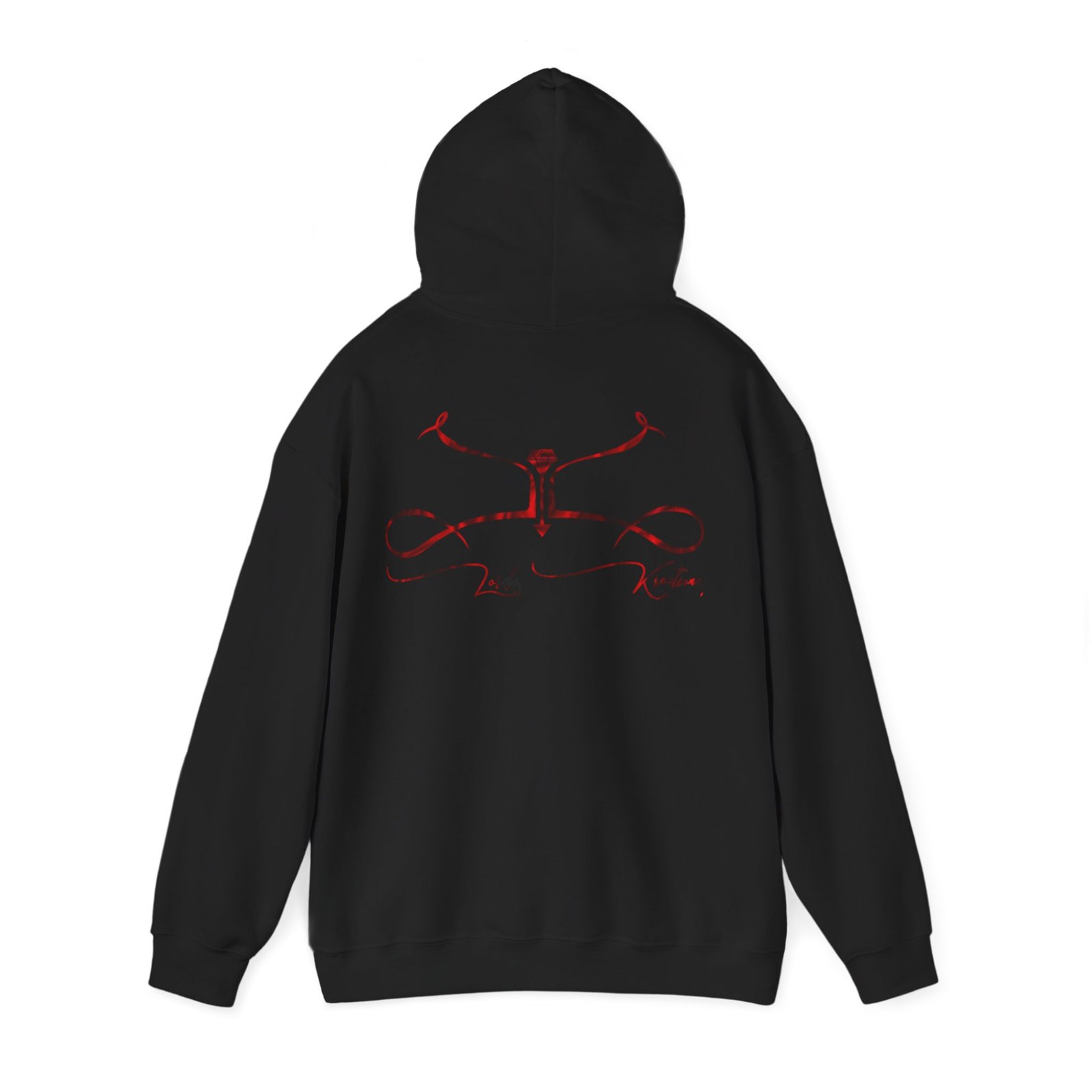 Blood Rose Hooded Sweatshirt - Image 7