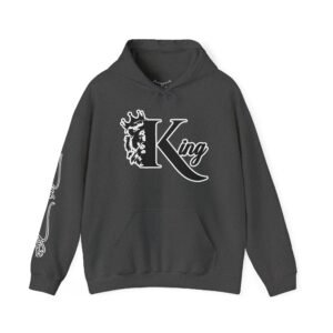 I am King Unisex Heavy Blend™ Hooded Sweatshirt - Image 21