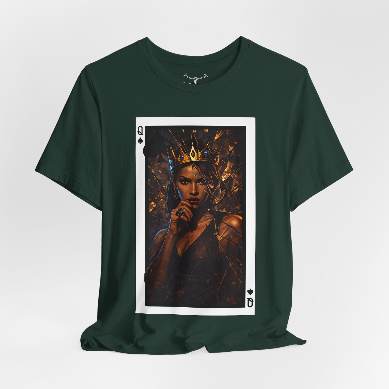 Broken Spade – Deck of Cards Graphic T-Shirt - Image 24