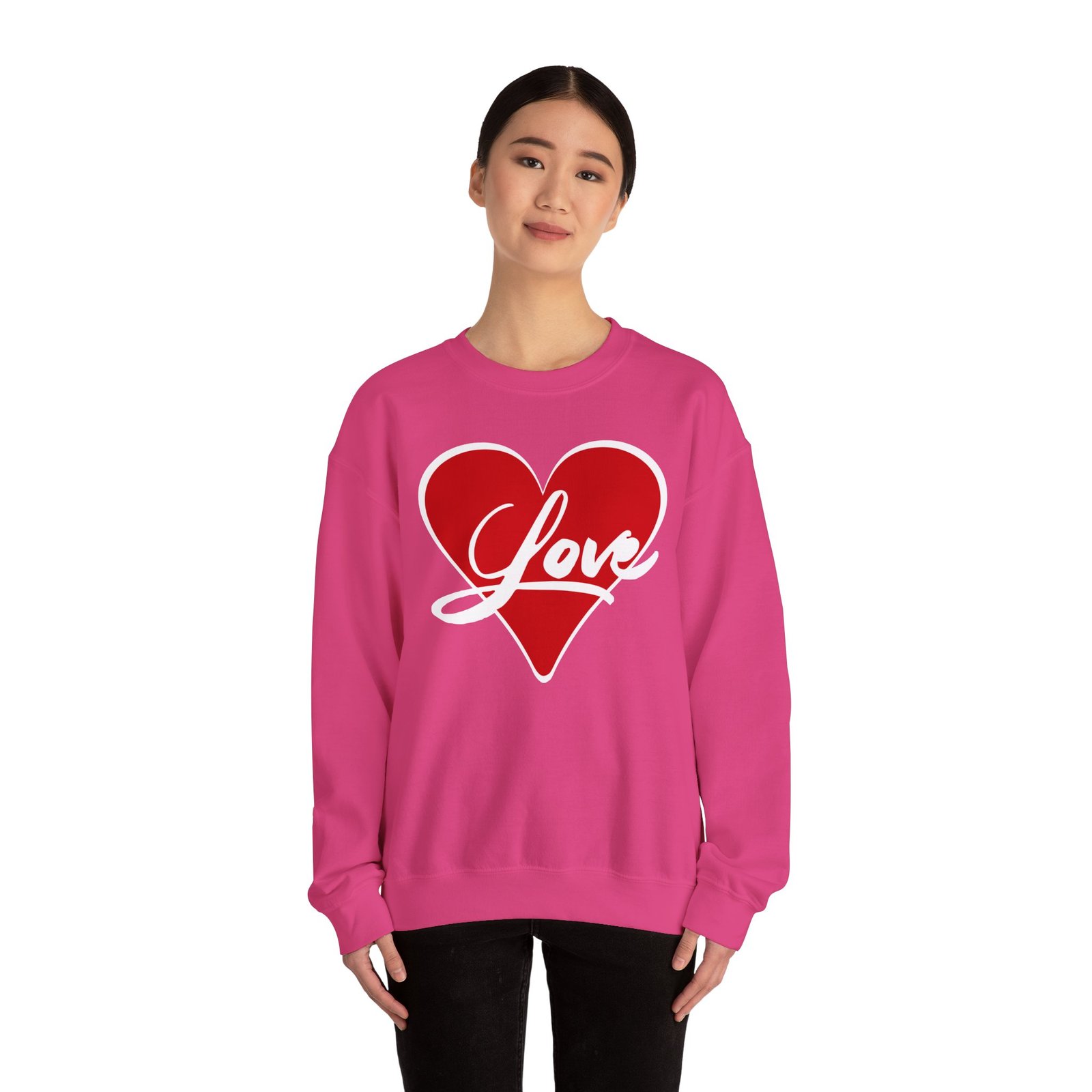 Amor Unisex Heavy Blend™ Crewneck Sweatshirt - Image 56