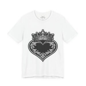 Hearts Unisex Jersey Short Sleeve Tee - Image 5