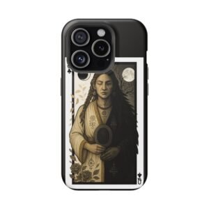 Libra – Deck of Clubs – MagSafe® Protective Phone Case - Image 16