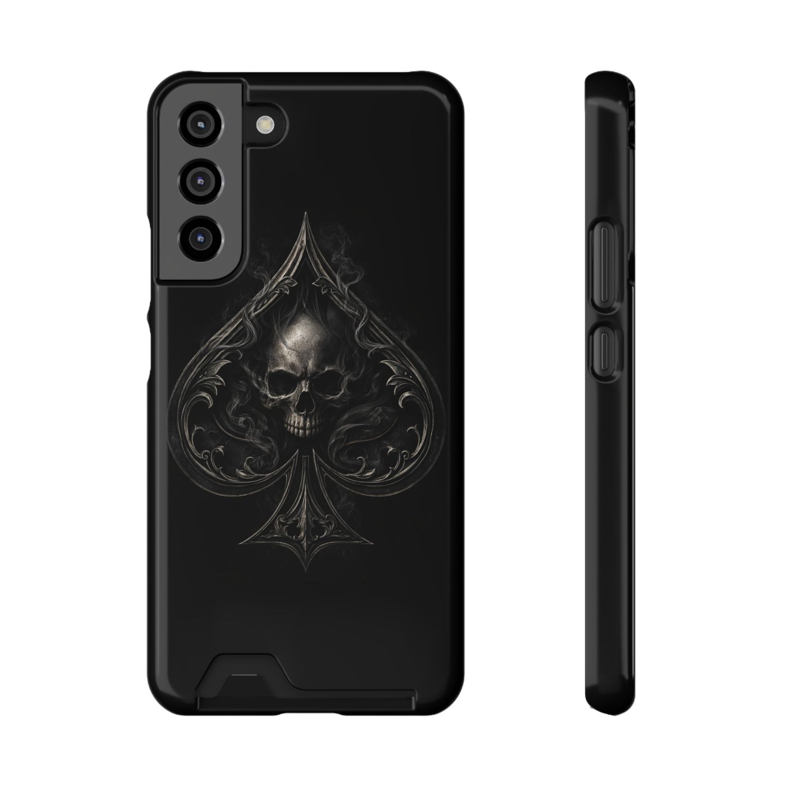 Spade – Deck of Cards Slim Card Holder Phone Case | LordzKreationz - Image 58