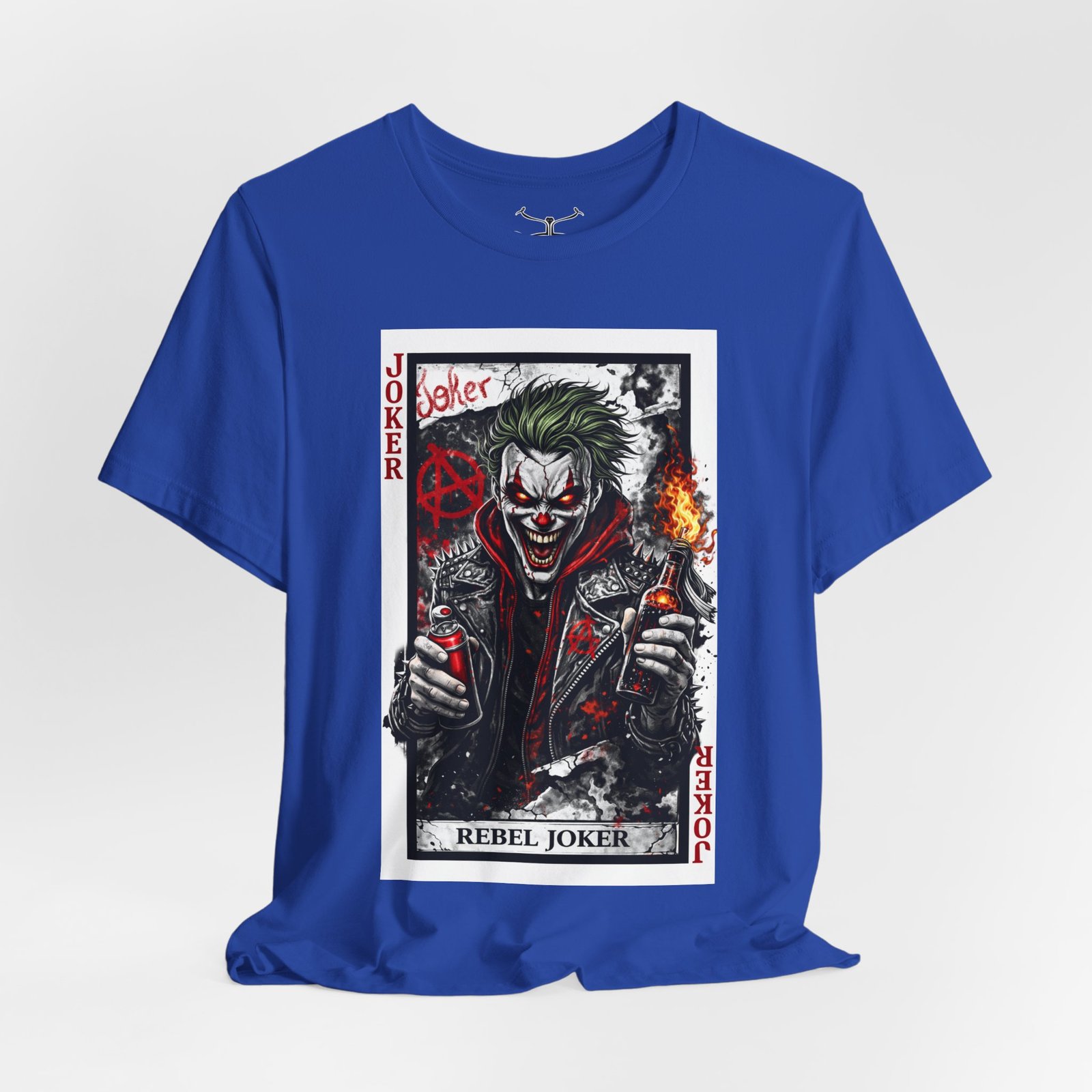 Rebel Joker Cotton Crew Tee - Image 28