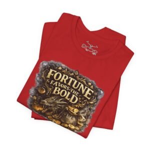 Fortune Favors the Bold T-Shirt - Image 47