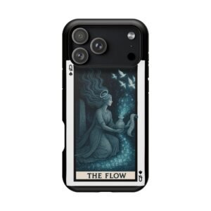 Aquarius – Deck of Spades – MagSafe® Protective Phone Case - Image 3