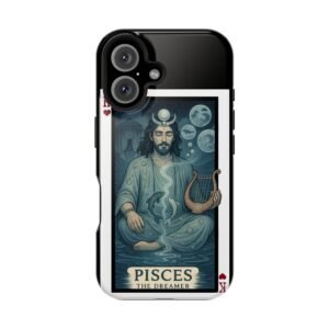 Pisces – Deck of Hearts – MagSafe® Protective Phone Case - Image 28