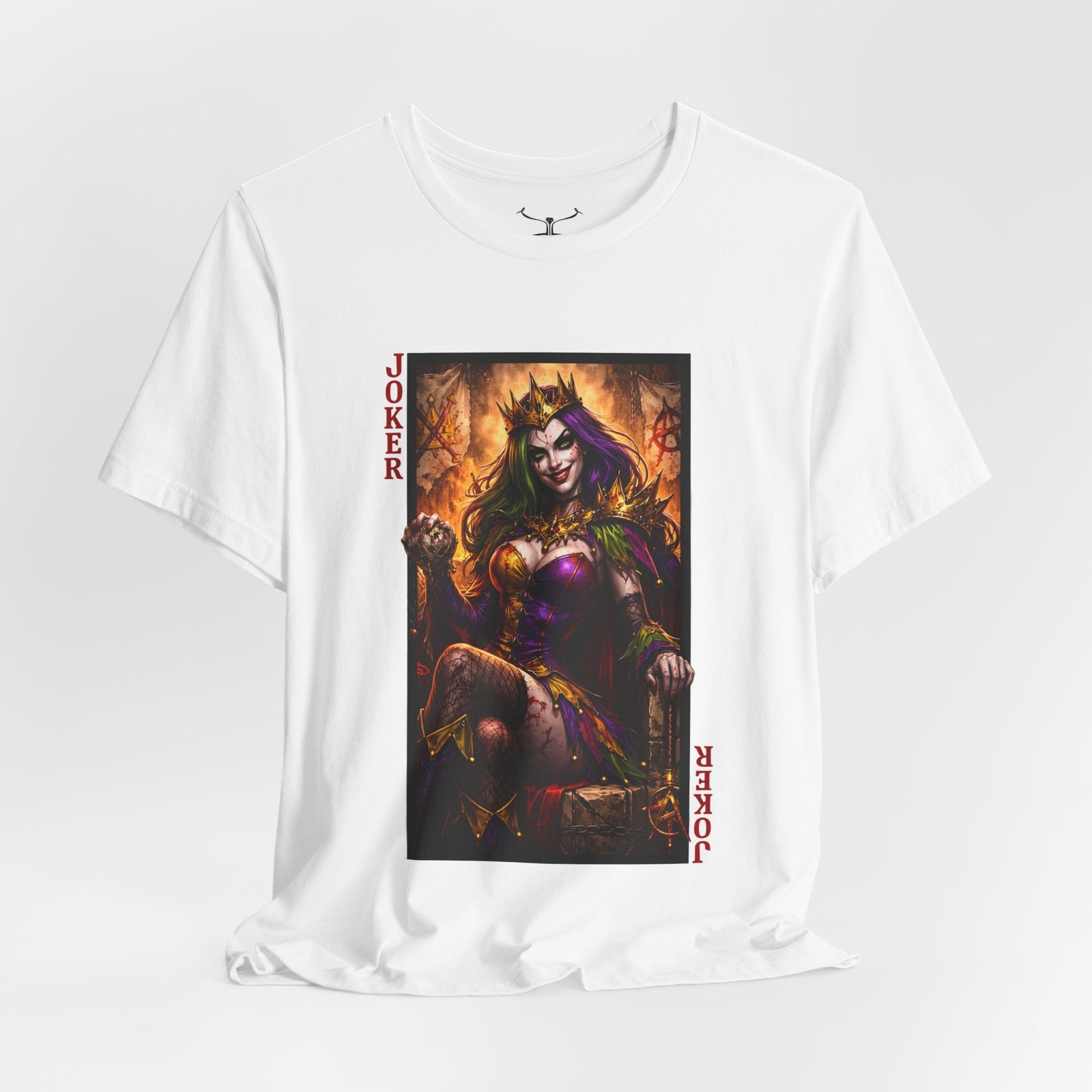 Rebel Anarchist Cotton Crew Tee - Image 8