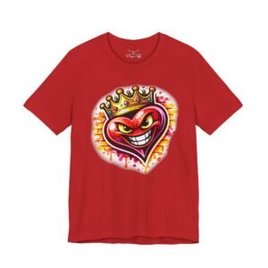 Hearts Unisex Jersey Short Sleeve Tee - Image 49