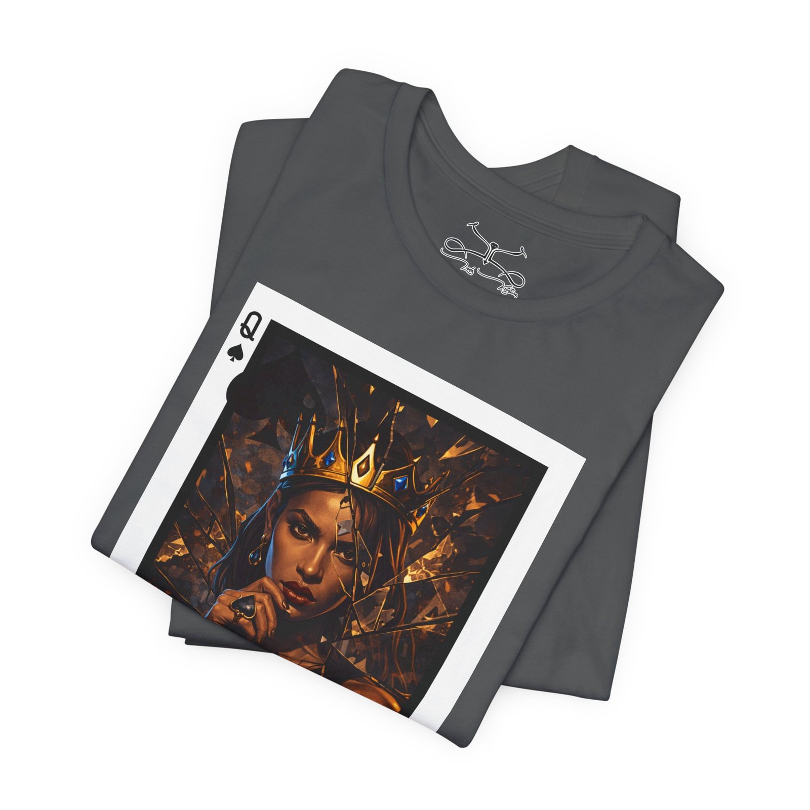 Broken Spade – Deck of Cards Graphic T-Shirt - Image 31