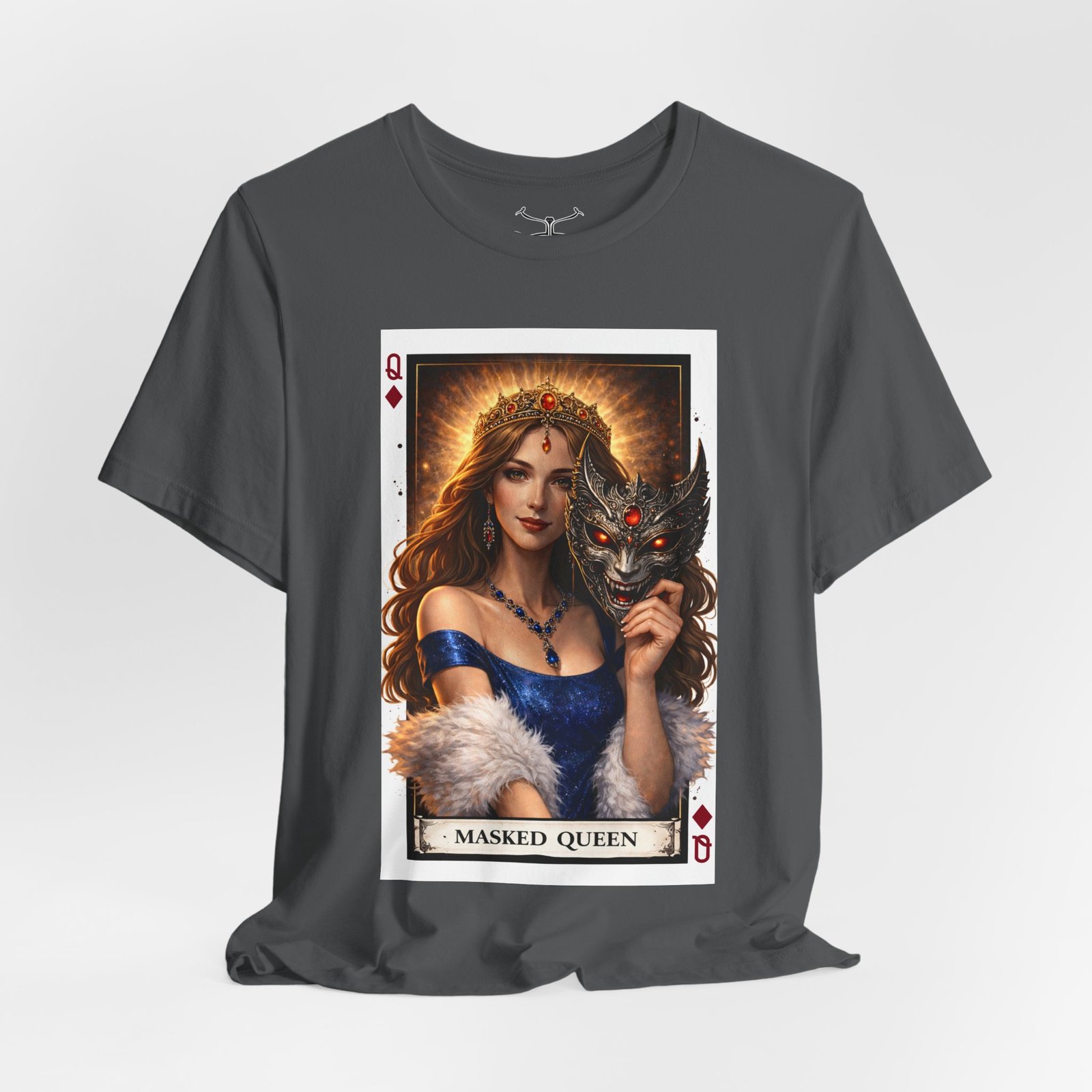 Masked Queen Cotton Crew Tee - Image 32